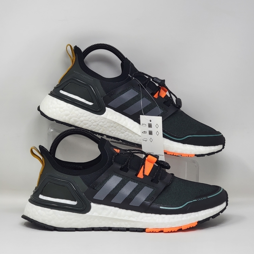 adidas Black and Orange Athletic Shoes